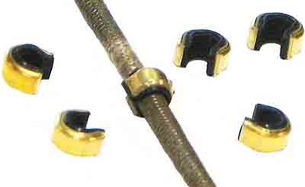 Picture of Hot Shot Archery Shot Archery Noc Set 6 Per Pack Brass Fixed Nocking Pnts
