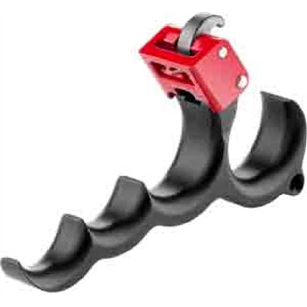 Picture of Hot Shot Archery Shot Archery X-Tacy Back Tension Release 4 Finger Black