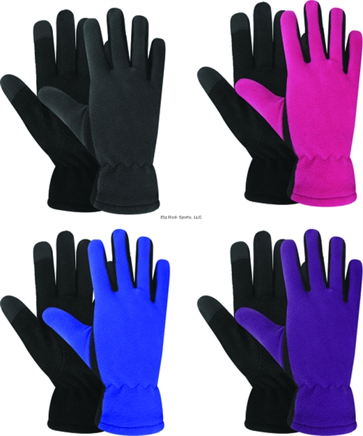 Picture of Hot Shot Ladies 220G Microfleece Glove Pro-Text Fingertip Asst Colors