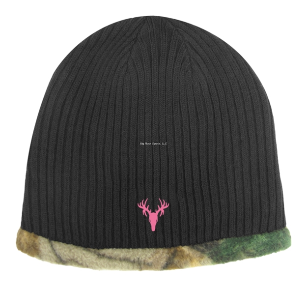 Picture of Hot Shot Ladies' Realtree Edge 100% Acrylic Ribbed Knit Reversible Beanie