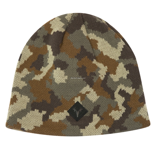 Picture of Hot Shot Men's Camo Knit Beanie W/ Thermal Knit Lining, One Size, Mountain