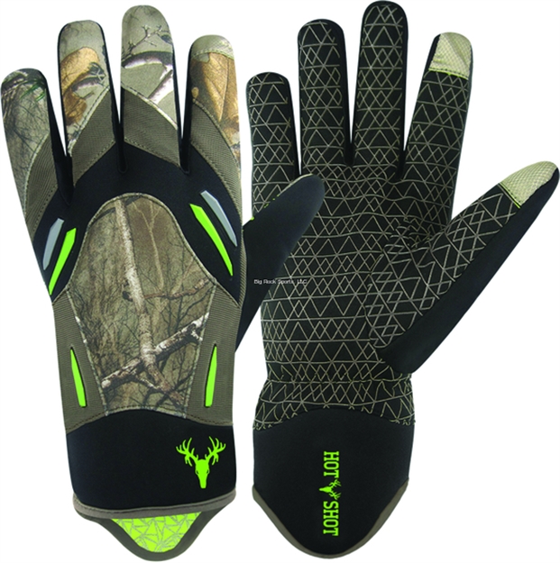 Picture of Hot Shot Mens Element Stormproof Glove Pro-Text Fingertip Thermalchr Technology Realtree Xtra