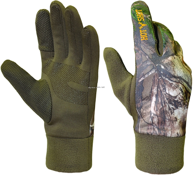 Picture of Hot Shot Mens Grazer Xsf Stretch Fleece Glove Pro-Text RT Xtra