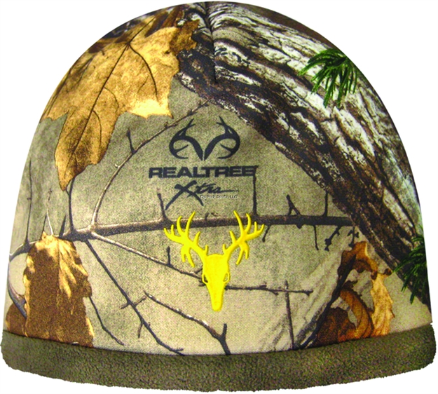 Picture of Hot Shot Mens Mustang Stretch Fleece Beanie Realtree Xtra