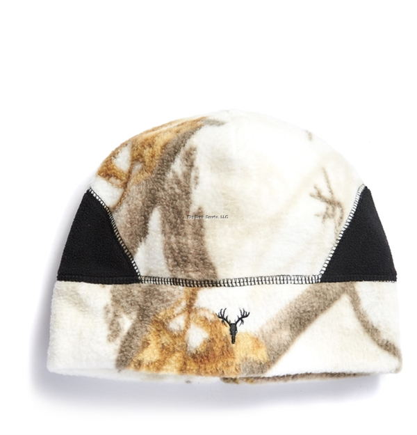 Picture of Hot Shot Men's "Outback" 100% Polyester Fleece Beanie With A Double Cuff, Osfm, Realtree AP Snow
