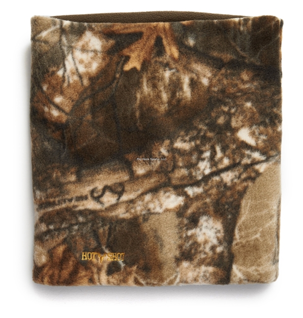 Picture of Hot Shot Men's Realtree Edge "Gator" Fuzzy Fleece Reversible Neck Gaiter