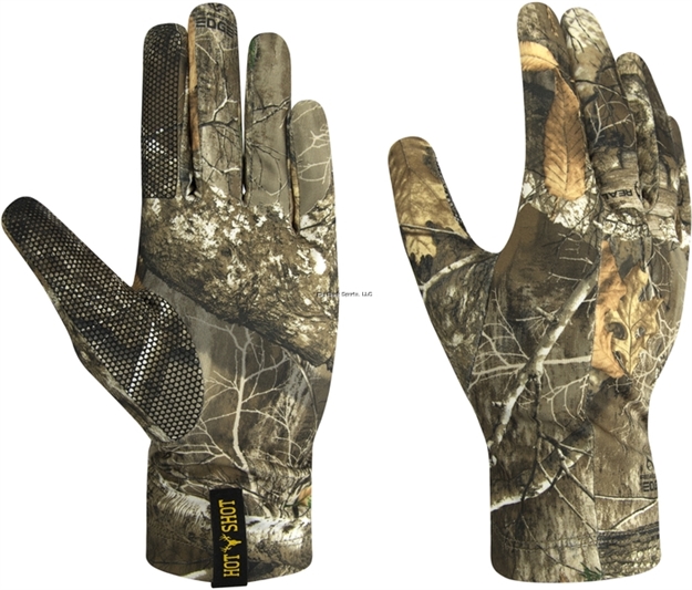 Picture of Hot Shot Mens Stretch Polyester Touch Glove With One Seam 0E-127C-L
