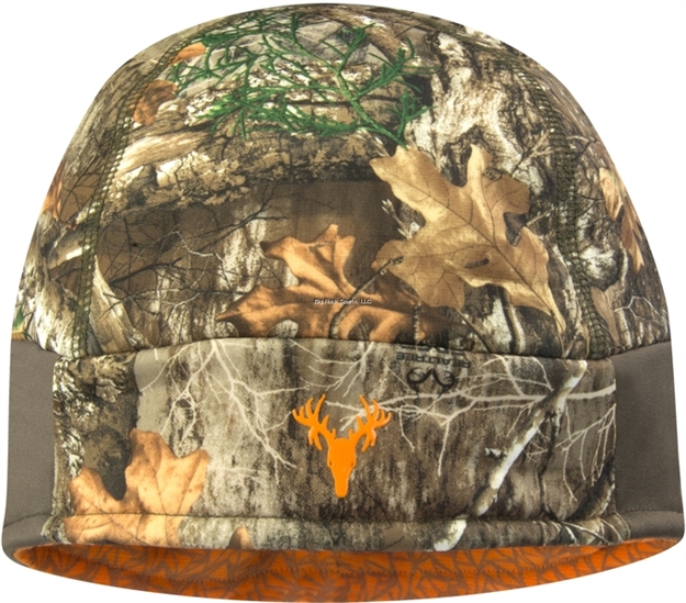 Picture of Hot Shot Mens Thermalchr Stretch Fleece Shaped Beanie With Orange Thermalchr Lining