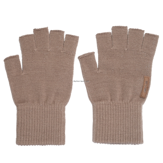 Picture of Hot Shot Men's Wool Fingerless Glove, One Size, Brown
