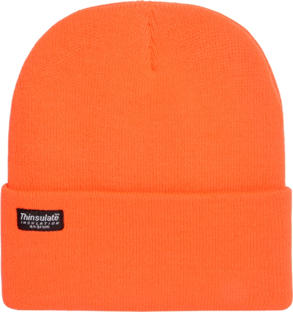 Picture of Hot Shot Shot Basics 2-Ply Knit Cap Commander Blaze Insulated 46-669-I0 043552026692