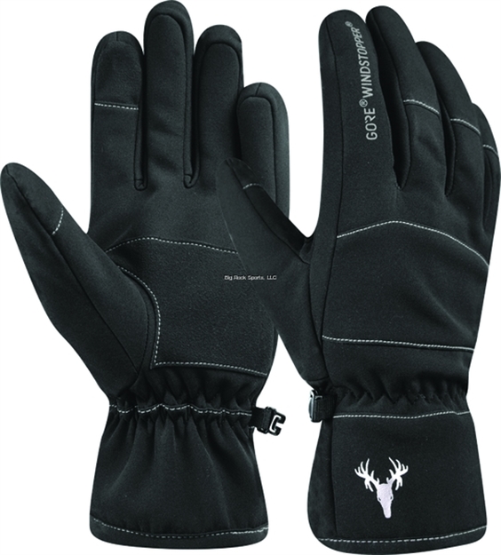 Picture of Hot Shot Woven Softshell And Camo Brushed Tricot, Windstopper Lining, Touch PU Fabric, Black/Realtree Xtra, Medium