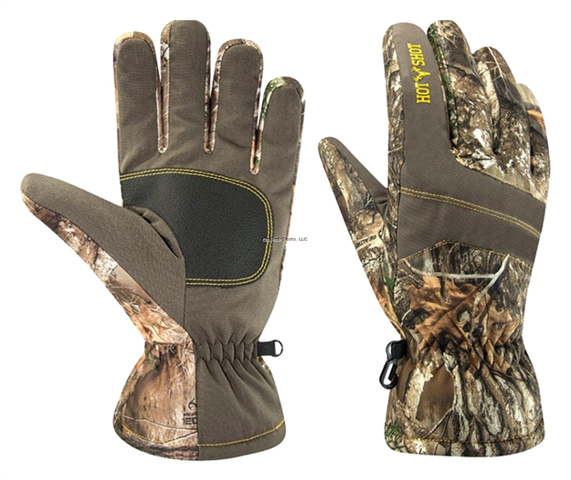 Picture of Hot Shot Youth Realtree Edge "Youth Defender" Brushed Tricot Glove, C40 Thinsulate 0E-206BC-S/M