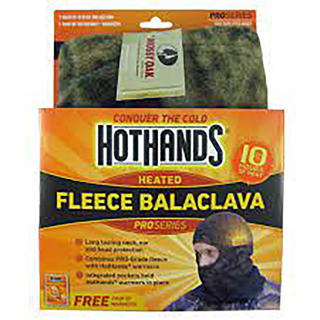 Picture of Hothands Heated Balaclava Mossy Oak BU W/Free Pck Warmrs