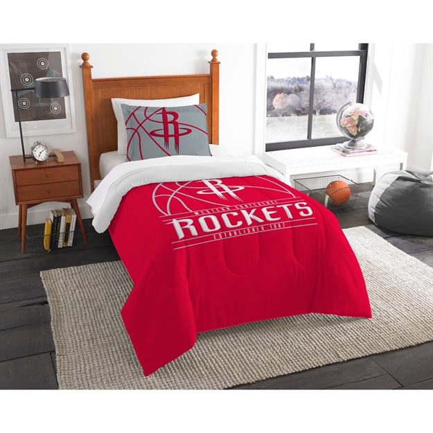 Picture of Houston Rockets Twin Comforter Set