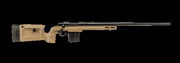Picture of Howa Hkrb72503 Bravo Rifle Bolt 6.5 Creedmoor 24" 10+1 Krg Bravo/Aluminum Chassis Fde Stk Black