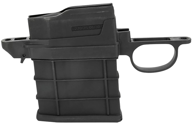 Picture of  Howa Atik10r3006rem Detachable Mag  10Rd 270 Win/25-06 Rem/30-06 Springfield Fits Remington 700 Black Polymer