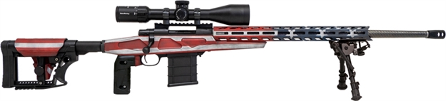 Picture of Howa Flag Chassis 308 Usa Flg Win 24" Threaded W/Scope HCRACF308USAMDT 682146880335
