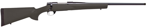 Picture of  Howa Hgr72502 M1500 Hogue Full Size 6.5 Creedmoor 5+1 24" Blued Heavy Barrel, Blued Drilled & Tapped Stainless Steel Receiver, Hogue Overmolded Black Synthetic Stock, Right Hand