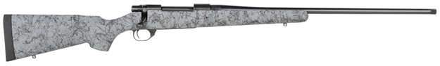 Picture of  Howa Hhs43531 M1500 HS Precision 300 Prc 3+1 24" Threaded Barrel, Black Steel Receiver, Gray W/Black Webbing HS Precision Synthetic Stock 682146399271