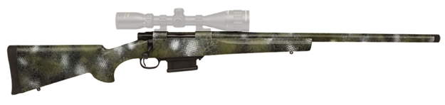 Picture of Howa Hkf72502kts Hogue  6.5 Creedmoor 5+1 24" TB Kratos Camo Fixed Hogue Pillar-Bedded Overmolded Stock Right Hand