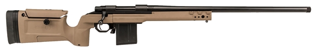 Picture of Howa Hkrb72203 Bravo Rifle Bolt 6Mm Creedmoor 24" 10+1 Krg Bravo/Aluminum Chassis Fde Stk Black