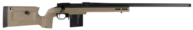 Picture of Howa Hkrb73103 Bravo Rifle Bolt 308 Winchester/7.62 Nato 24" 10+1 Krg Bravo/Aluminum Chassis Fde Stk Black