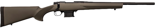Picture of  Howa Hma22arcg 1500 Mini Action 22 Arc 5+1 22" Blued Threaded Barrel, Blued Stainless Steel Drilled & Tapped Receiver, Green Fixed Synthetic Stock, Right Hand