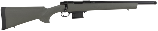Picture of  Howa Hma70363 M1500 Mini Action 300 Blackout Caliber With 10+1 Capacity, 16" Threaded Barrel, Black Metal Finish & OD Green Fixed Hti Pillar-Bedded Stock Right Hand (Full Size)