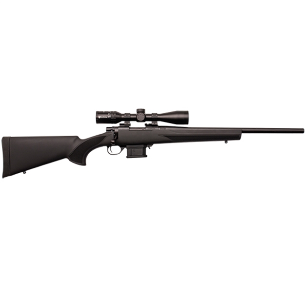 Picture of Howa Hmp60202+ Mini Action Combo Package Bolt 223 Remington 22" 10+1 Hogue Overmolded Black Stk Blued