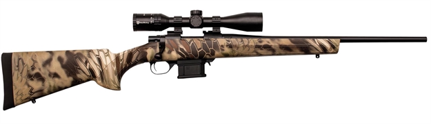 Picture of Howa Hmp60202khc Mini Action Combo Package Bolt 223 Remington 22" 10+1 Synthetic Kryptek Highlander Stk Blued