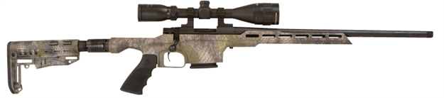 Picture of Howa Hmxl762grkl Mini Excl Lite 7.62X39mm 20" TB 5+1 Black Krtos Camo Folding Hti Excl Lit Chassis Stock