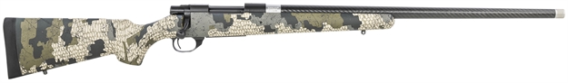 Picture of  Howa Hscf65cver M1500 HS Precision 6.5 Creedmoor 5+1 24" Threaded Carbon Fiber Barrel, Black Metal Finish, Kuiu Verde 2.0 Fixed HS Precision Stock