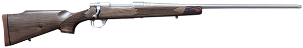 Picture of  Howa Hwh65cslux M1500 Super Deluxe Full Size 6.5 Creedmoor 4+1 22" Black Threaded Barrel, Black Drilled & Tapped Steel Receiver, Turkish Walnut Fixed Stock