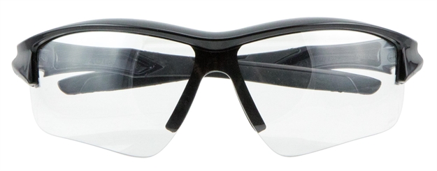 Picture of Howard Leight Acadia Shooter's Safety Eyewear, Clear Lens, Black Frame, Uvextreme Plus Anti-Fog Coating R-02214
