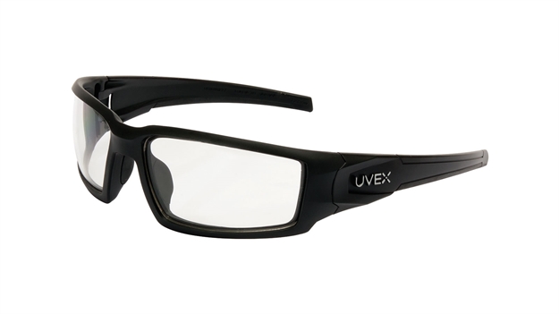 Picture of Howard Leight Hypershock Shooter's Safety Eyewear, Clear Lens, Matte Black Frame, Uvextreme Plus Anti-Fog R-02220 033552022206