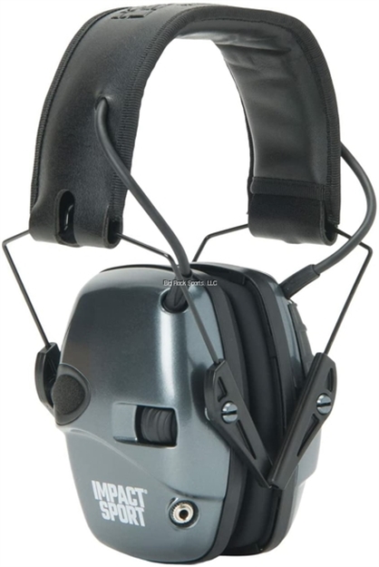 Picture of Howard Leight Impact Sport Classic IN Youth And Adult Small Sizing Metallic Charcoal Color R-02532 033552025320