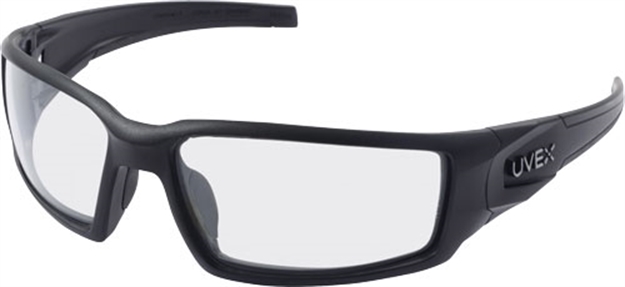 Picture of Howard Leight Leight Hypershock Glasses Black Frame/Clear Lens R-0220 033552022206