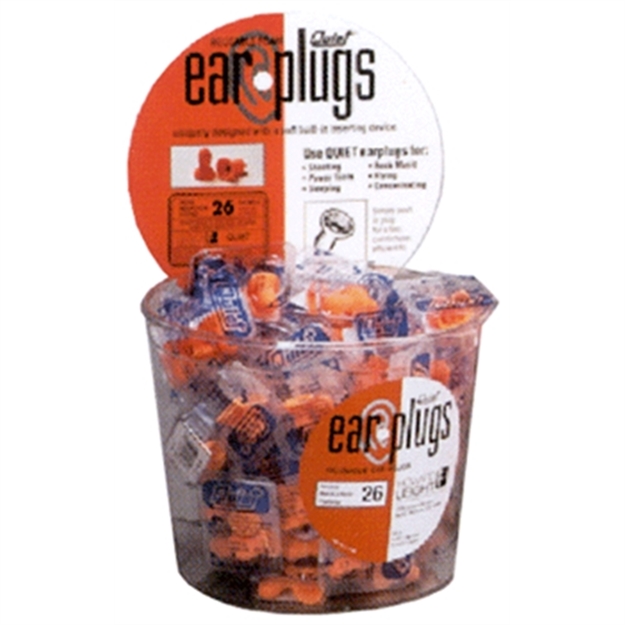 Picture of Howard Leight Super Leight Pre-Shaped Foam Earplugs Nrr33 100 Pair Tub R-33133 033552015543