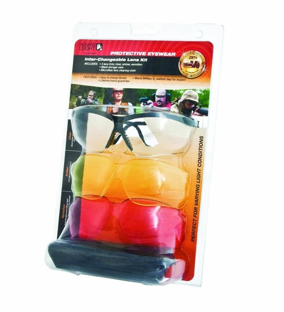 Picture of Howard Leight Genesis Multilens Kit 3-Lens Tintsw/Case