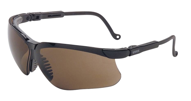 Picture of Howard Leight Uvex Genesis Black Frame/Expresso Lens Safety Eyewear