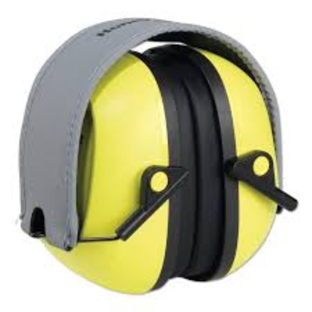 Picture of Howard Leight Vs120fhv Verishield Hi-Viz Yellow Folding Muff