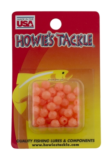 Picture of Howie 6Mm Facetted Beads; Orange Glow, 50Pk