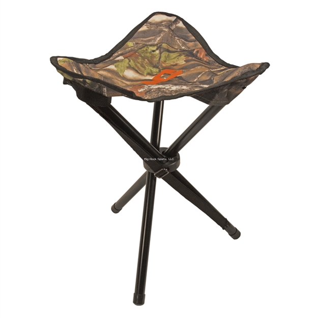 Picture of HQ Outfitters 3 Legged Camo Stool, Capacity 300 Lbs, 17" Height, 14" Seat, Shoulder Strap