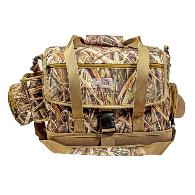 Picture of HQ Outfitters Waterfowl Blind Bag, Mossy Oak Shadlow Grass Blades, Shotgun Support System