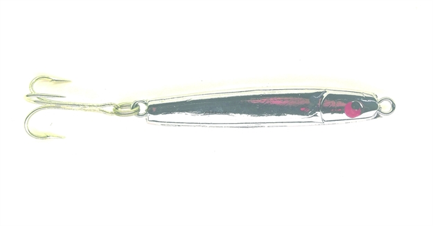 Picture of HR Tackle Painted Stingsilver Jig, 1 1/2 Oz, Chrome Silverside