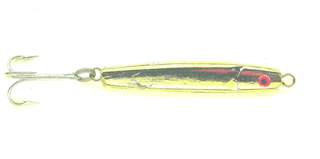 Picture of HR Tackle Painted Stingsilver Jig, 1 1/2 Oz, Gold Silverside