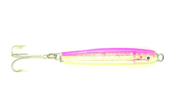 Picture of HR Tackle Painted Stingsilver Jig, 1 1/2 Oz, Pink Pearl Silverside