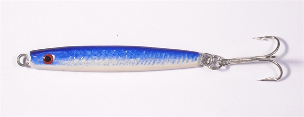 Picture of HR Tackle Painted Stingsilver Jig, 1 1/4 Oz, Blue Back White Belly