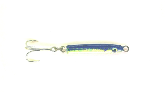 Picture of HR Tackle Painted Stingsilver Jig, 1/2 Oz, Blue Pearl Silverside
