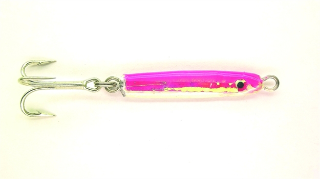 Picture of HR Tackle Painted Stingsilver Jig, 1/2 Oz, Pink Pearl Silverside
